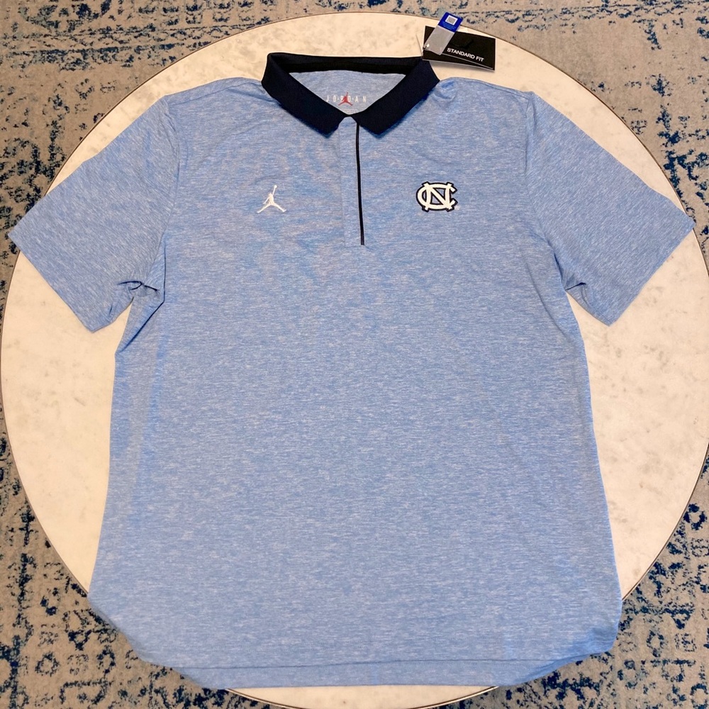 UNC Tarheels Jordan Brand Polo Shirt NWT